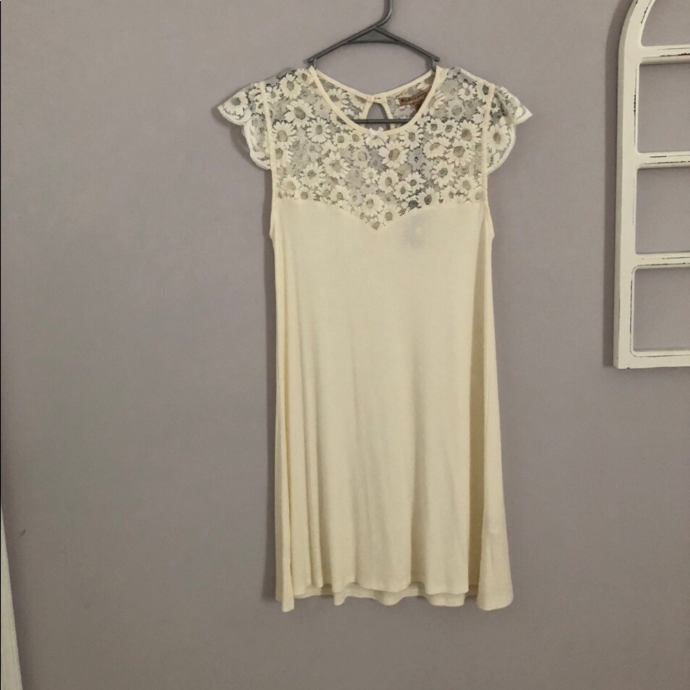 NWT For love and lemons white dress